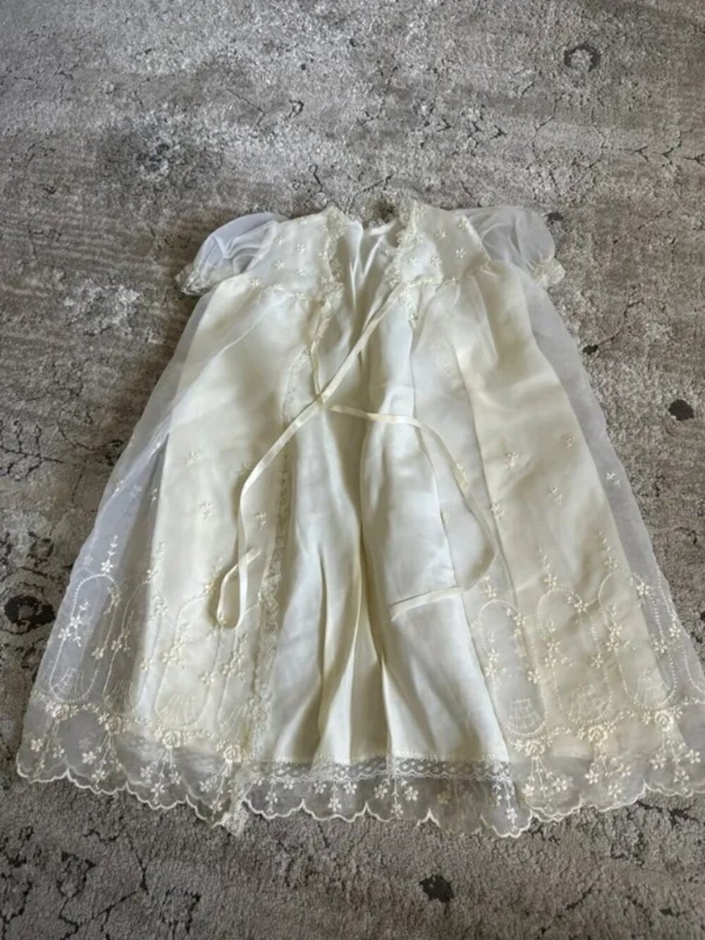 Beautiful vintage‎ long cardigan baptism
